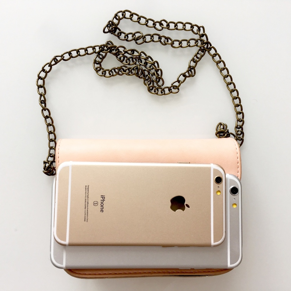 Vintage Style Pink Small Crossbody Handbag - Picture 5 of 8
